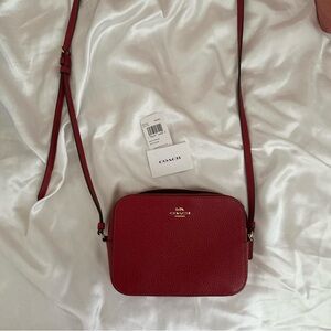 Coach Cherry Red Crossbody Bag